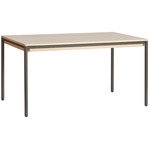 Piezas Rectangular Dining Table - Gray / White Pigmented Oak