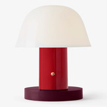 Setago Portable Table Lamp - Maroon / Grape
