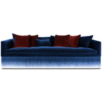 Amami Sofa - Lario Blue Velvet