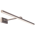 Reed Picture Light - Brushed Nickel