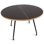 Primum Table - Black Steel / Black Linoleum