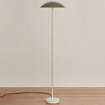 Arundel Floor Lamp - Bone / Reed Green Shade