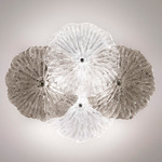 Mariposa Wall Sconce / Ceiling Light - Chrome / Grey