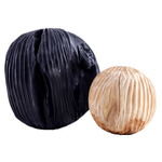 Uberto Sculpture Set of 2 - Ebony / Natural