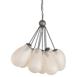 Wilkes Chandelier - English Bronze / Frosted