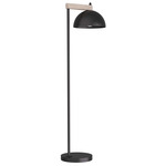 Thea Floor Lamp - Blackened Iron