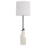 Willa Table Lamp - English Bronze / White