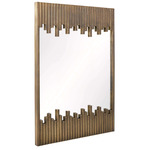 Vidalia Mirror - Antique Brass / Mirror