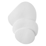 Akemi Wall Sconce - Gesso White