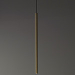 Miss 2 Pendant with Remote Driver - Matte Black / Brushed Brass