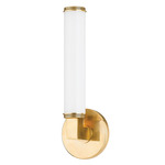 Cromwell Wall Sconce - Aged Brass / Opal