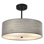 Classic Pendant - Matte Black / Gray