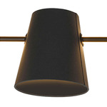 Cupido Pendant Shade Accessory - Charcoal Grey Plain