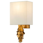 Nicholls Wall Light - Gold Leaf / Cream