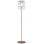 Ecos Floor Lamp - Matte Bronze / Clear