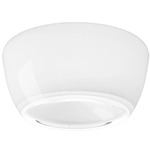 Implode Ceiling Light - White / White Crystal