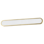 Latitude Color Select Bathroom Vanity Light - Gold / White