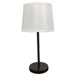 Sawyer Table Lamp - Chestnut Bronze / White Linen