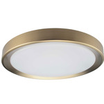 Flynn Color-Select Ceiling Light - Aged Brass / White