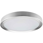 Flynn Color-Select Ceiling Light - Satin Chrome / White