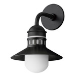 Admiralty Outdoor Wall Light - Black / White