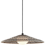 Nans S/55 Outdoor Pendant - Graphite Brown / Brown