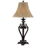 Angers Table Lamp - Dark Bronze / Cream