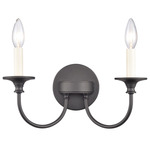 Cecil Bathroom Vanity Light - Matte Black