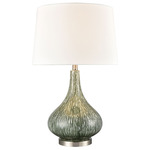 Northcott Table Lamp - Green / Off White