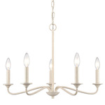 Quinn Chandelier - Antique White