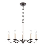 Quinn Chandelier - Bronze