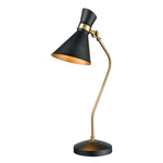 Virtuoso Table Lamp - Aged Brass / Black