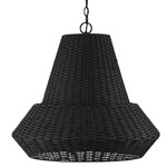 Boca Tall Pendant - Matte Black