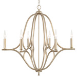 Claire Chandelier - Champagne Gold