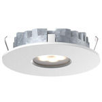 Super Puck Recessed Color-Select Puck Light 12V - White / Frosted