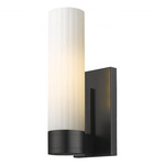 Empire Wall Sconce - Matte Black / Matte White