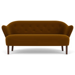 Ingeborg Sofa - Dark Stained Oak / Grand Mohair 2600