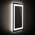 Classic L01B Vertical Full Frame Inset LED Mirror - Mirror