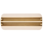 Anders Wall Sconce - Vintage Brass / White Acrylic