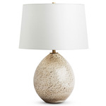 Odessa Table Lamp - Cream / Brown / Off White