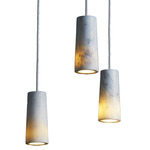 Core Multi Light Pendant - White / Carrara Marble