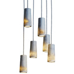 Core Multi Light Pendant - White / Carrara Marble