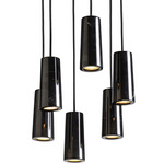 Core Multi Light Pendant - Black / Nero Marquina Marble