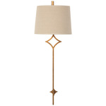 Theresa Wall Sconce - Antique Gold / Natural