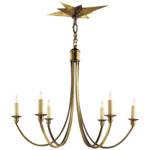 Venetian Chandelier - Hand-Rubbed Antique Brass