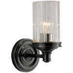 Ava Wall Sconce - Bronze / Crystal