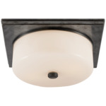 Newhouse Circular Ceiling Light - Bronze / White