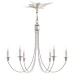 Venetian Chandelier - Polished Nickel