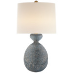 Gannet Table Lamp - Blue Lagoon / Linen