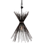 Strada Small Chandelier - Aged Iron